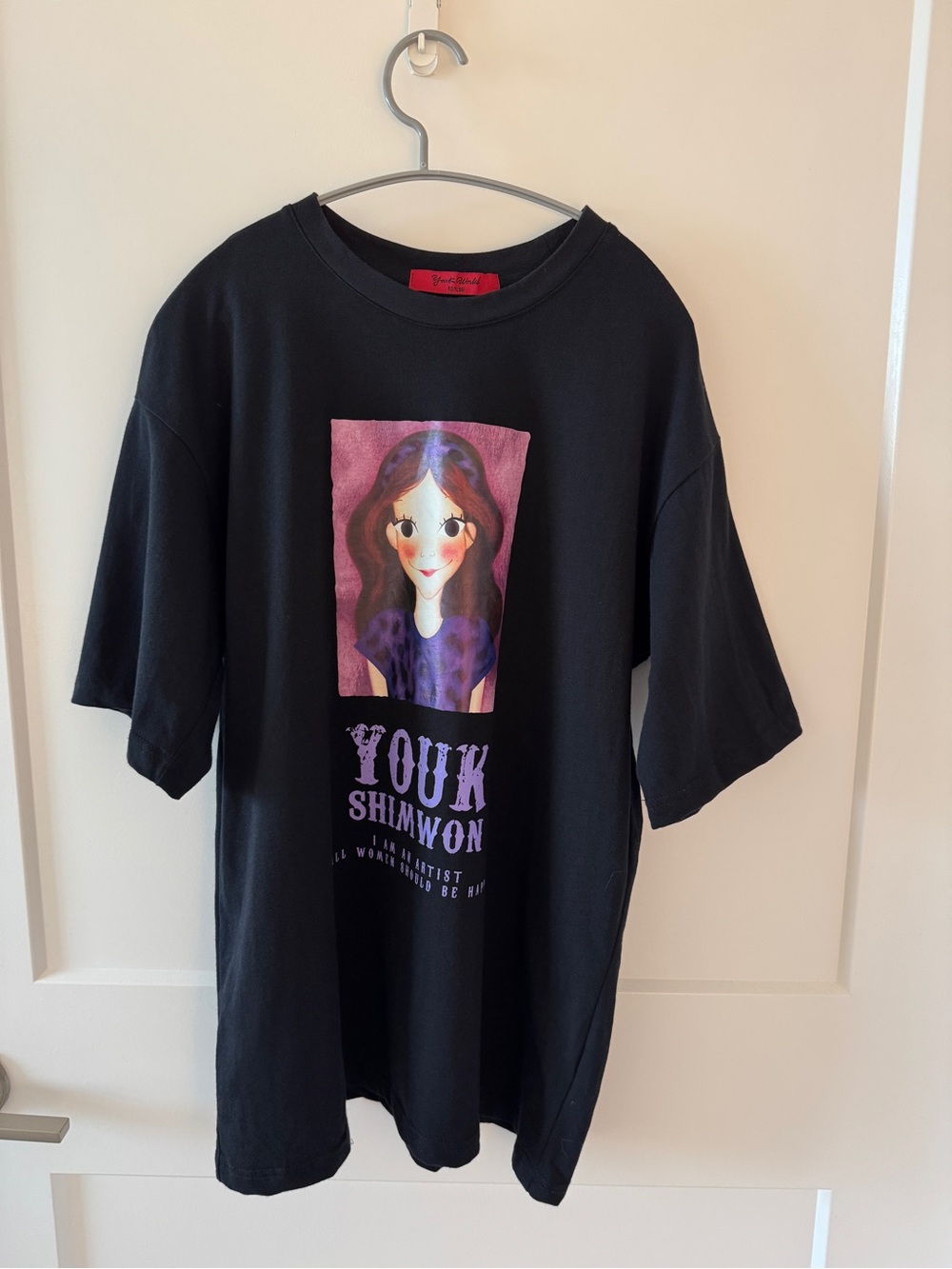 YOUKSHIMWON Oversized Graphic Tee